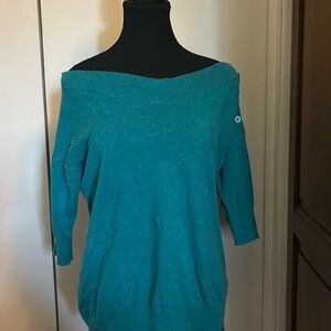 turquoise sweater chlorophylle